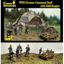 German Command Staff with...