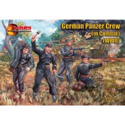 German Panzer crew in...
