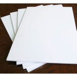 White Forex Sheet 300x500x2 mm