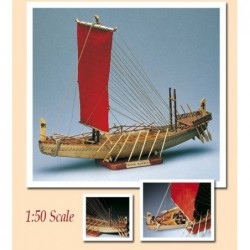 組立て説明エジプト古代船