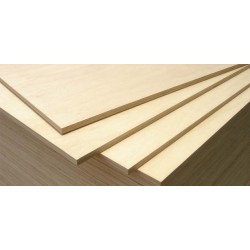 Birch Plywood 380x300x3 mm